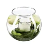 RETIF Composition Florale Artificielle Vase En Verre D. 12Xp. 10Cm Outlet
