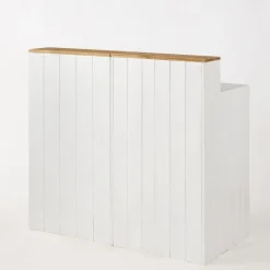 RETIF Comptoir Bois Blanc Tablette Nature L60 X P60 X H110 Cm Cheap