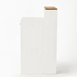 RETIF Comptoir Bois Blanc Tablette Nature L60 X P60 X H110 Cm Cheap
