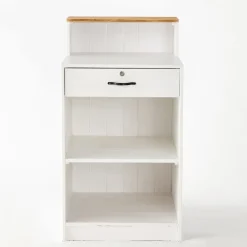 RETIF Comptoir Bois Blanc Tablette Nature L60 X P60 X H110 Cm Cheap