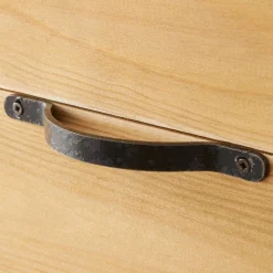 RETIF Comptoir L75Xp60Xh90Cm Authentique Sur Roulettes & 6 Tiroirs - Pin Massif Teinte New