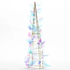 RETIF Cone Feuilles Irisees H 61 Cm Best