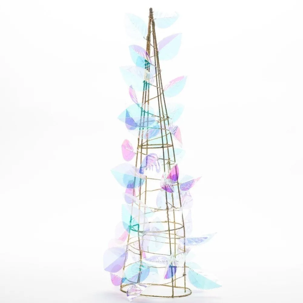 RETIF Cone Feuilles Irisees H 61 Cm Best