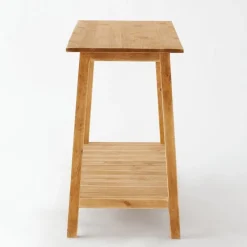 RETIF Console 2 Niveaux L110 X P45 X H75 Cm Bois Contemporain New