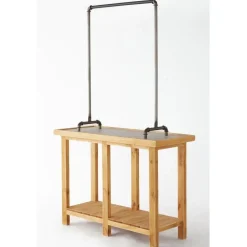 RETIF Console Presentoir Authentique L119 X P50 X H205 Cm, 100Kg Supportes Sur Barre Discount