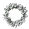 RETIF Couronne Cypres Enneigee O 60 Cm New
