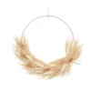 RETIF Couronne De Fleurs Sechees Beige Et Blanc O36Cm Discount