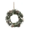 RETIF Couronne De Noel En Bois Avec Branches Et Deco Cocon Nature O32Cm Best