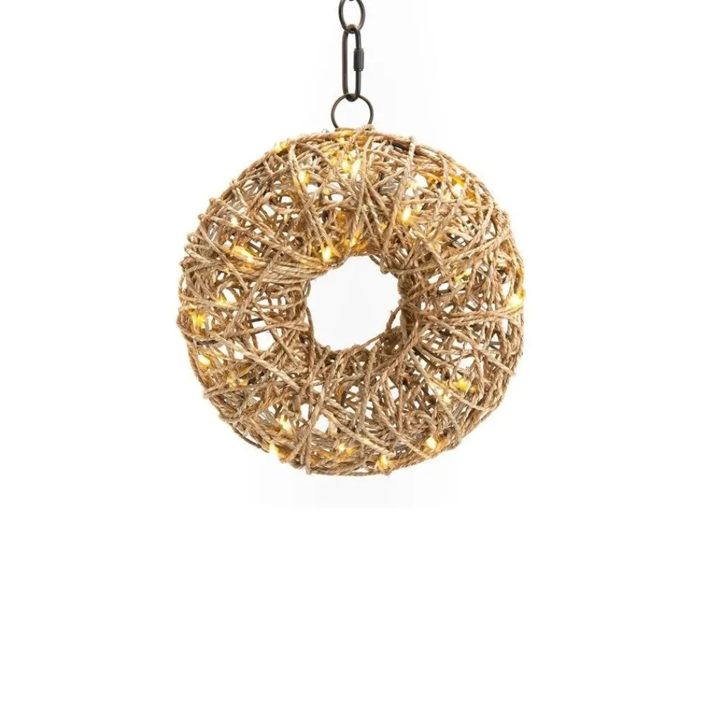 RETIF Couronne De Noel Led A Piles 30Cm Flash Sale