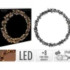 RETIF Couronne De Noel Lumineuse 500 Leds Extra Blanc Chaud O58Cm New