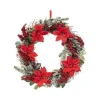 RETIF Couronne De Noel Poinsettia Et Deco Pailletee O50Cm Cheap
