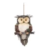 RETIF Deco De Noel A Suspendre Hibou Sur Une Branche H50Cm Shop