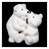 RETIF Deco De Noel Adorable Famille Ours Avec Des Bisous H40Cm Clearance