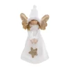 RETIF Deco De Noel Ange Blanc Et Dore Avec Ailes Lumineuses A Led H28Cm Outlet