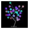 RETIF Deco De Noel Arbre Lumineux Boules Coton 32 Led A Variation De Couleurs H45Cm Cheap