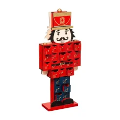 RETIF Deco De Noel Calendrier De L'Avent Casse Noisette H47.5Cm Hot
