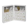 RETIF Deco De Noel Calendrier De L'Avent Laponie En Bois 42X30Cm Sale