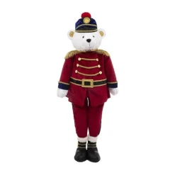 RETIF Deco De Noel Casse-Noisette Telescopique En Habit Rouge Hmaxi 105Cm Discount