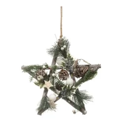 RETIF Deco De Noel Etoile Decoree A Suspendre O28Cm Sale