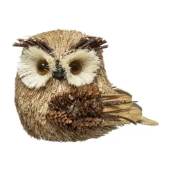 RETIF Deco De Noel Hibou Et Deco Pommes De Pin H15Cm Store