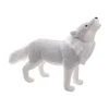 RETIF Deco De Noel Loup Bicolore Blanc Et Gris 60X45Cm Sale