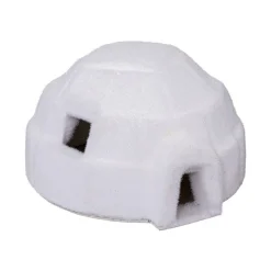 RETIF Deco De Noel Maison Igloo Blanc Paillete 29X31Cm Hot