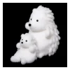 RETIF Deco De Noel Maman Herisson Avec Bebe H33Cm Cheap