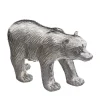 RETIF Deco De Noel Ours Argent En Resine 19.8X11.7Cm Sale