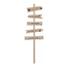 RETIF Deco De Noel Pancarte En Bois Enneige H120Cm Flash Sale