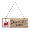 RETIF Deco De Noel Pancarte En Bois Joyeuses Fetes New