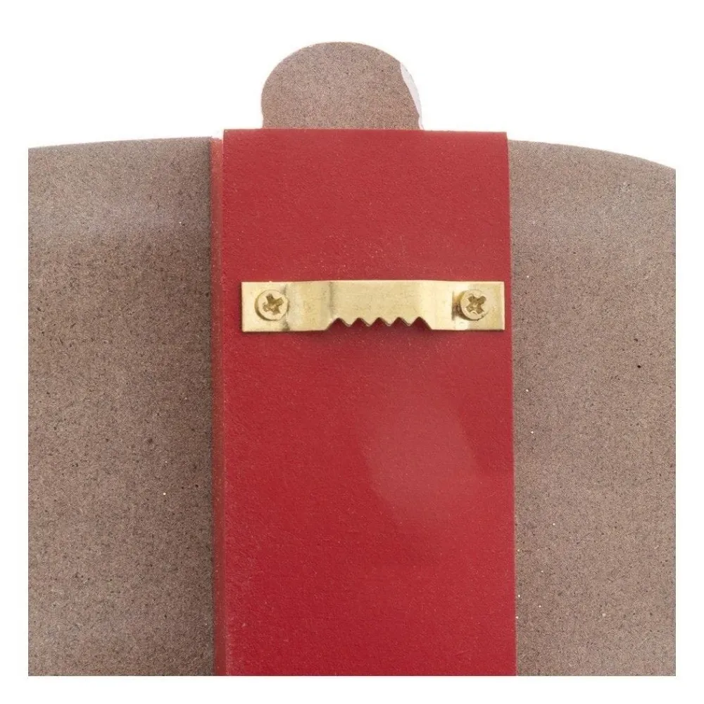 RETIF Deco De Noel Pancarte En Bois Avec Casse Noisette Rouge Et Dore H120Cm Online