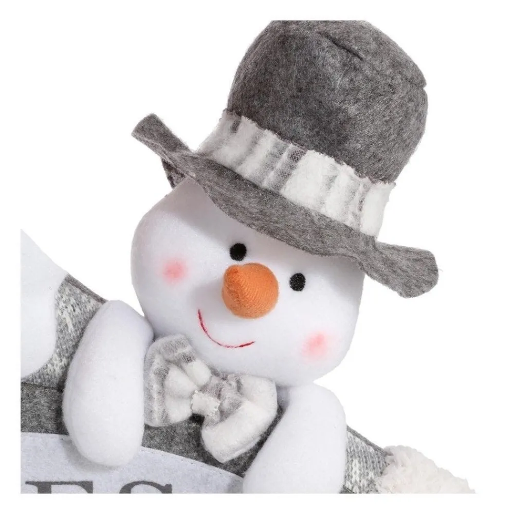 RETIF Deco De Noel Pancarte Joyeuses Fetes Avec 3 Peluches H38Cm Fashion