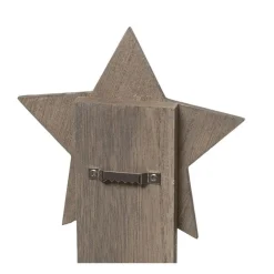 RETIF Deco De Noel Pancarte Sapin 'Ski Club' En Bois H104Cm New