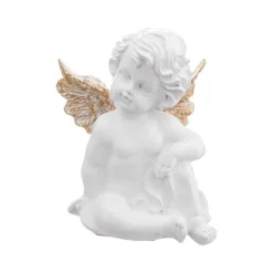RETIF Deco De Noel Petit Ange Blanc En Resine 8.5X11Cm Hot