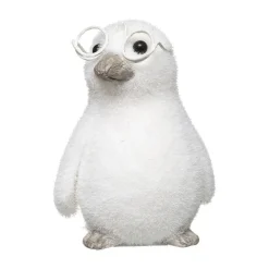 RETIF Deco De Noel Pingouin Avec Lunettes 10X16Cm Flash Sale