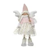 RETIF Deco De Noel Poupee Ange Rose En Jupe Etoilee Et Bonnet H42Cm Best