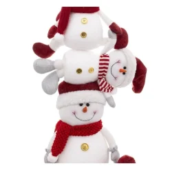RETIF Deco De Noel Pyramide 3 Bonhommes De Neige H75Cm Sale