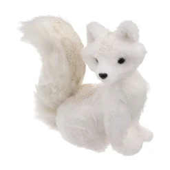 RETIF Deco De Noel Renard Blanc Avec Paillettes 26X26Cm Clearance