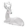 RETIF Deco De Noel Renne Couche Blanc Floque Cheap