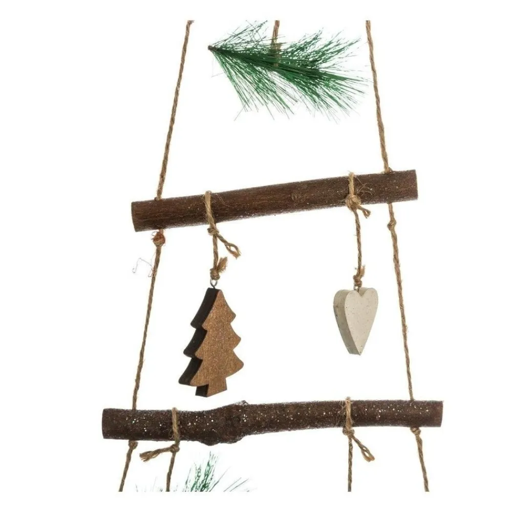 RETIF Deco De Noel Sapin A Suspendre En Bois Avec Deco H75Cm Clearance