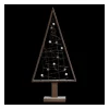 RETIF Deco De Noel Sapin Lumineux En Bois 30 Led Blanc Chaud H72Cm Hot