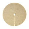 RETIF Deco De Noel Tapis Pour Pied De Sapin Dore Et Paillete O90Cm Hot