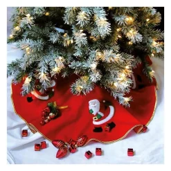 RETIF Deco De Noel Tapis Pour Pied De Sapin En Feutrine O90Cm Online