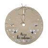 RETIF Deco De Noel Tapis Pour Pied De Sapin En Jute Imprimee O90Cm Online