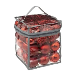 RETIF Deco De Sapin De Noel Kit 52 Pieces Boule Guirlande Et Cimier Rouge Flash Sale