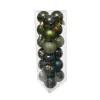 RETIF Deco De Sapin Lot De 18 Boules De Noel O3Cm Vert Olive Et Kaki Store