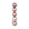 RETIF Deco De Sapin Lot De 5 Boules De Noel O5Cm Rose Online