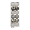 RETIF Deco De Sapin Lot De 12 Boules De Noel O4Cm Dore Et Argente Best Sale