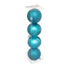 RETIF Deco De Sapin Lot De 4 Boules De Noel O8Cm Turquoise Cheap