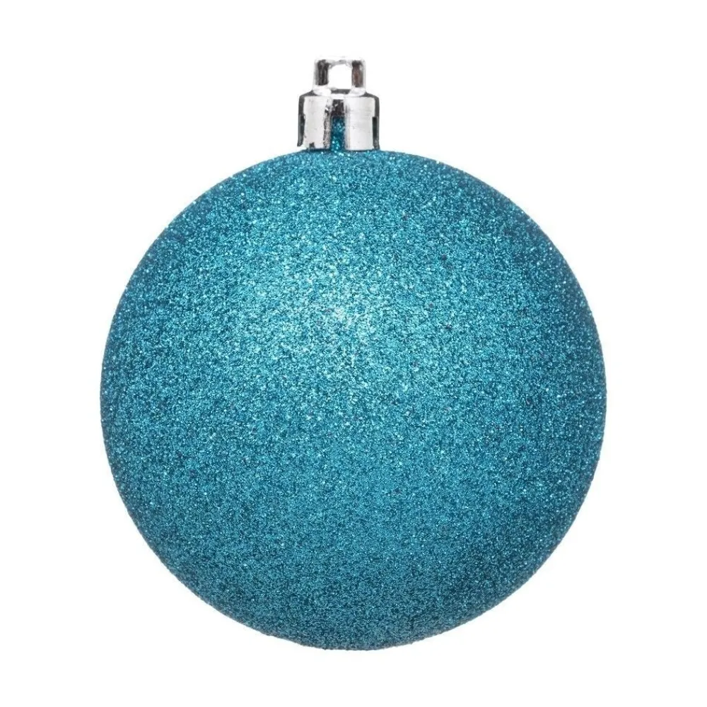 RETIF Deco De Sapin Lot De 4 Boules De Noel O8Cm Turquoise Cheap
